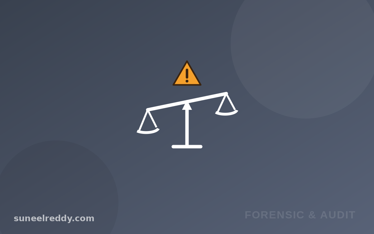 The Models Used to Detect Balance-Sheet Discrepancies and Fraud